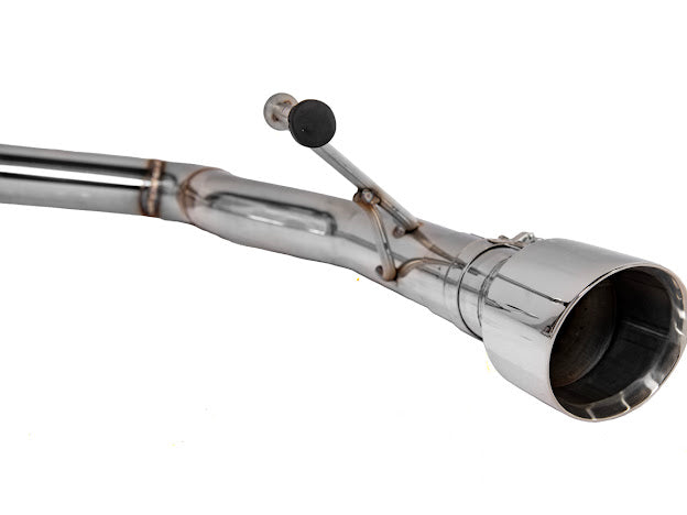 2024-Up Ford Mustang S650 | Muffler Delete Axle Back 3.5'' Dual Tips Exhaust